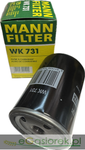 Filtr paliwa WK731  FF5074  656501 FF5074  PD-42