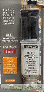 Klej epoksydowy 25ml bezbarwny