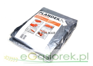 Plandeka SUPER MOCNA 3x5m (srebrna) gramatura 160g