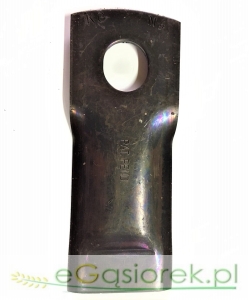 Noże kosiarki TAARUP 110x40x3x20,5 58372000