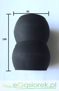 Resor,odbojnik duży bałwanek D-47/D-50 przyczepa