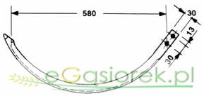 Iglica Welger AP12/ALU  59.019.00 1101220815