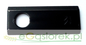 Nóż kosiarki rot polskiej 96x40x3 prosty Waryński