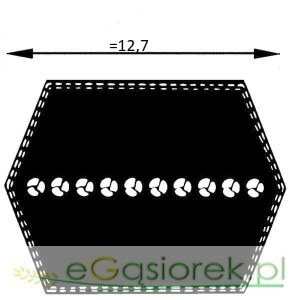 Pas dwustronnego działania AA 13x2845 Ld 2900