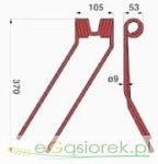 Ząb sprężysty RD Deutz  06229776