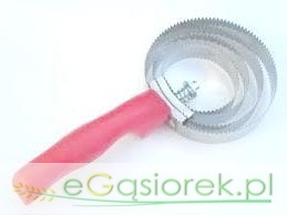 Zgrzebło stalowe spiralne