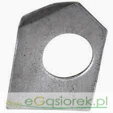 Podkładka odginana przeciwwagi wału korbo.praw MF3