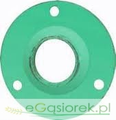 Pokrywa łożyska mała  metalowa z otworem 1206