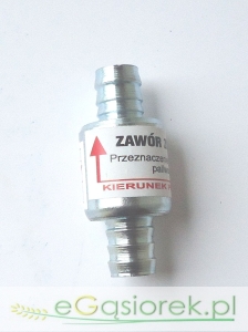 Zawór zwrotny Fi 12