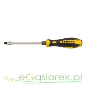 Wkrętak płaski 8,0x1,2x150mm z podbijakiem