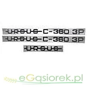 Znak naklejki komplet C-360 P