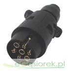 Wtyczka plastikowa 7-biegunowe