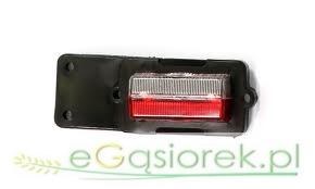 Lampa obrysowa PO-2 biało-czerwona