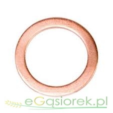 Podkładka miedziana, 18 x 22 x 1,5