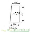 Szyba dół przednia prawa C-360  nr 132