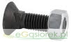 Śruba płużna M12x45 z nakrętką 10.9 podsadzana