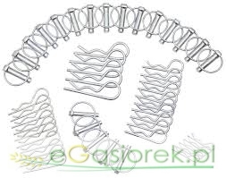 Zestaw zawleczek kpl. op.50szt