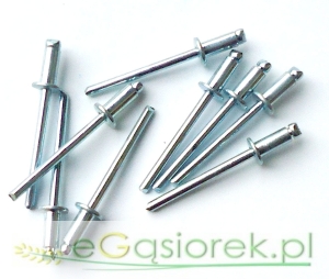 Nit jednostronny stal-stal 4X8 mm