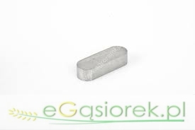 Wpust zaokrąglony pełny 16x10x45 wałka reduktora C