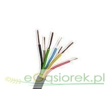 Przewód 7-żyłowy YLY-S  7x0,75  250V  (cena 1 mb)