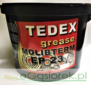 Smar MOLIBTERM EP23 Tedex (op.9kg)Cena dotyczy 1kg