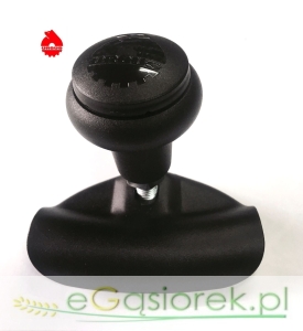 Gałka kierownicy czarna pokrywa Oryginał Ursus