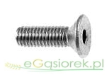 Śruba imbusowa z łbem stożkowym M 10x25 kl.10.9