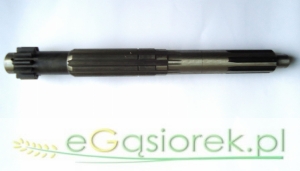 Wałek skrzyni biegów 464mm gruby frez  Dominator