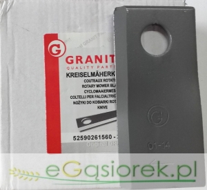 Nożyk kosiarki Vicon KUHN Granit