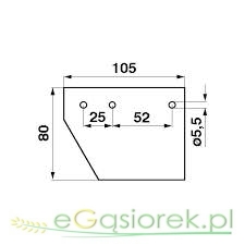 Stalka główki Claas